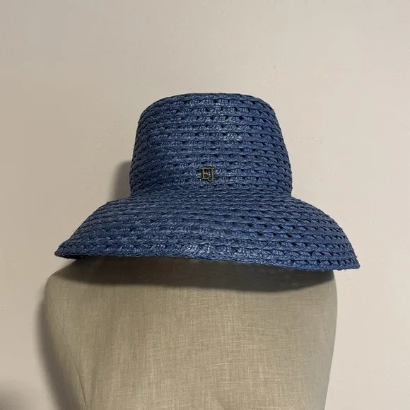 ERIC JAVITS Mita Denim Blue Squishee Hat - Picture 3 of 6